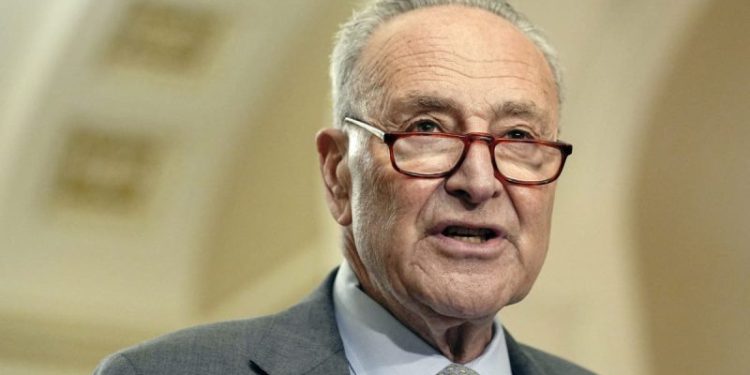 Schumer accuses Trump of ‘skipping town’ during shutdown as president heads to Asia for trade talks