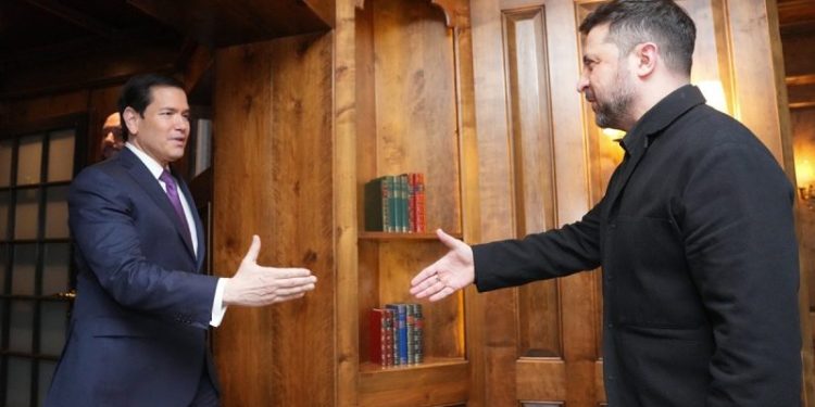 Rubio meets with Zelenskyy ahead of crucial Geneva talks as he says Trump wants solution that ‘ends bloodshed’